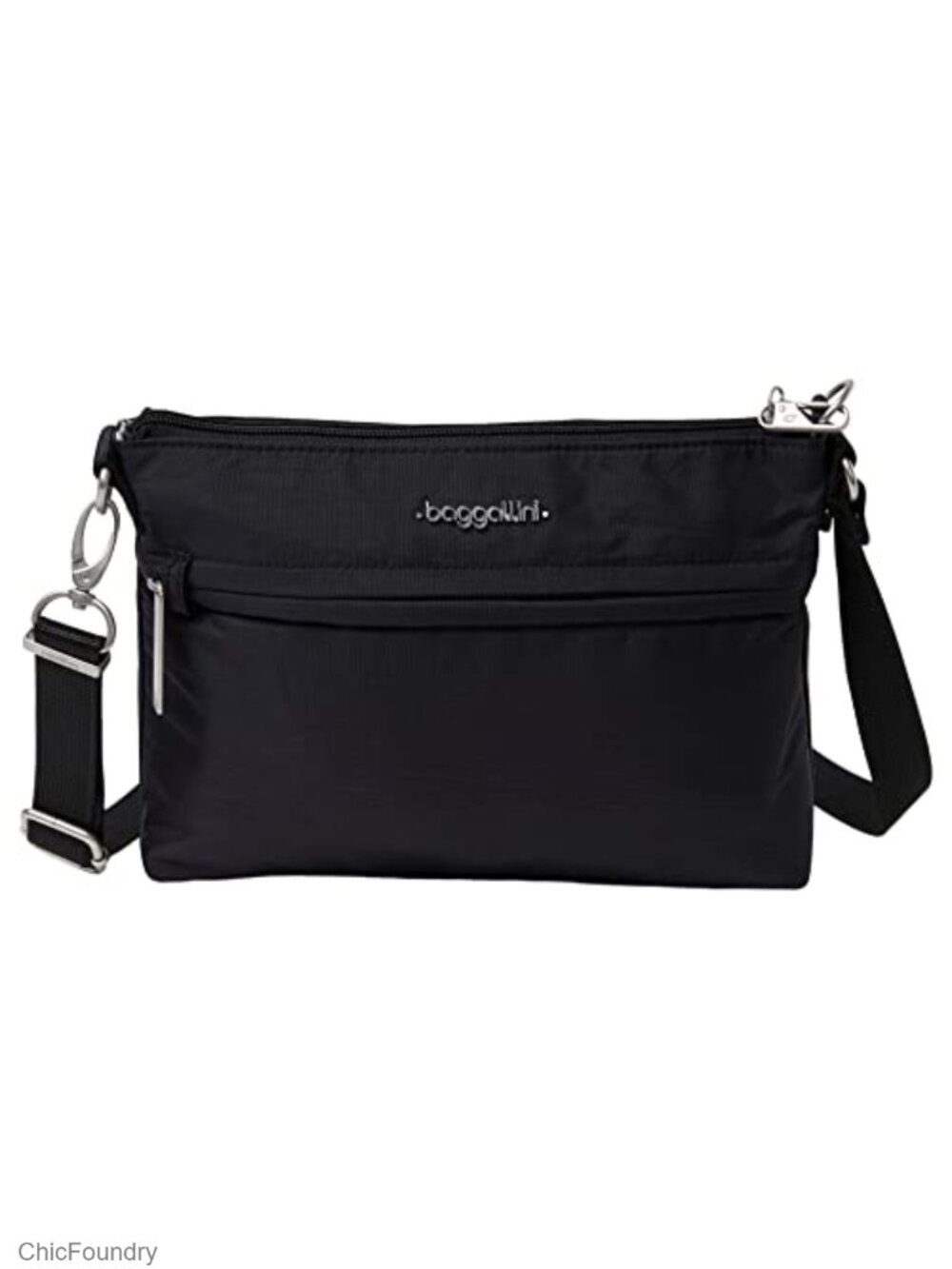 Anti-Theft Crossbody Bag with RFID Protection and Cut-Resistant Strap